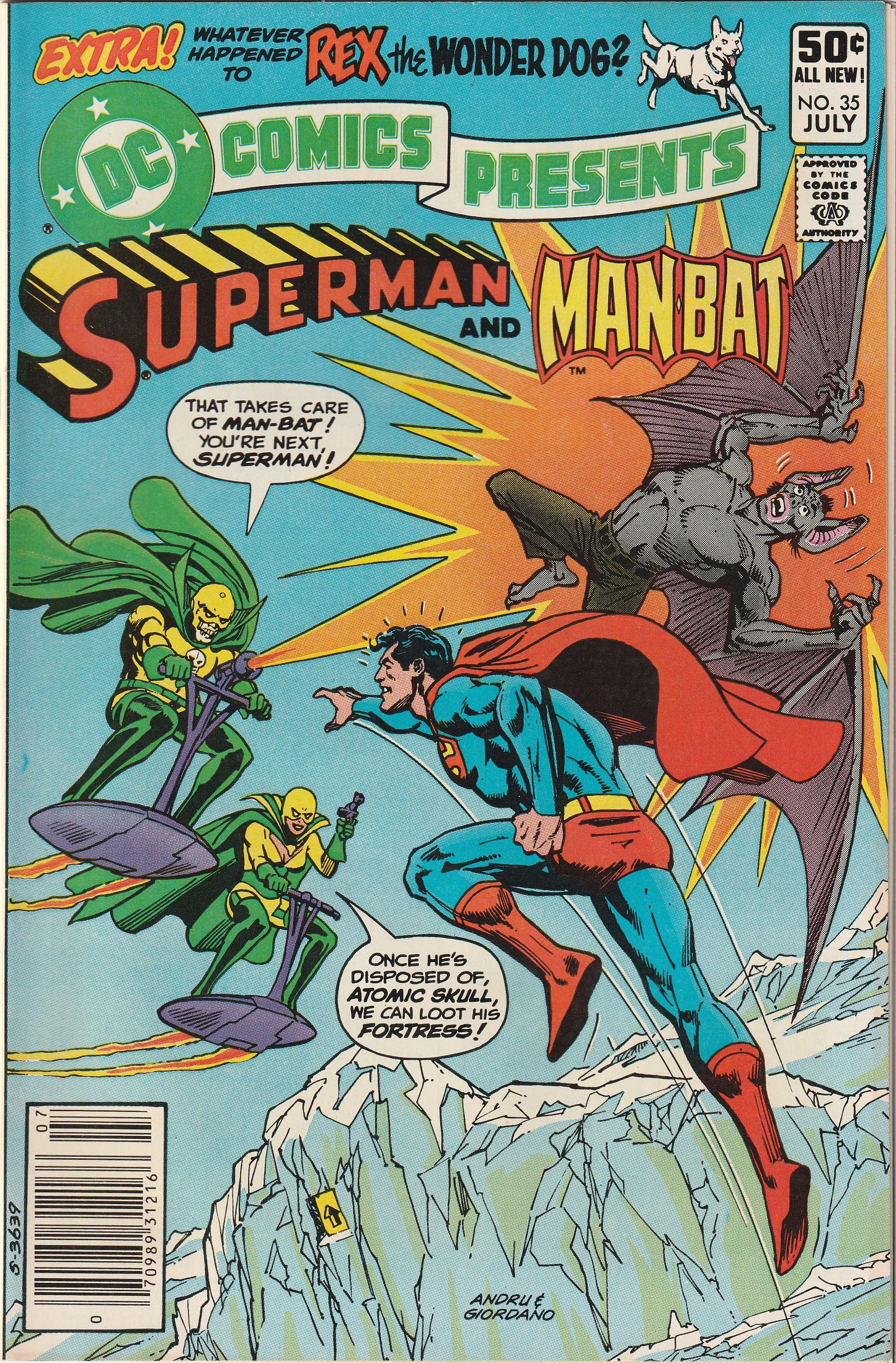 DC Comics Presents #35 (1981) - ManBat