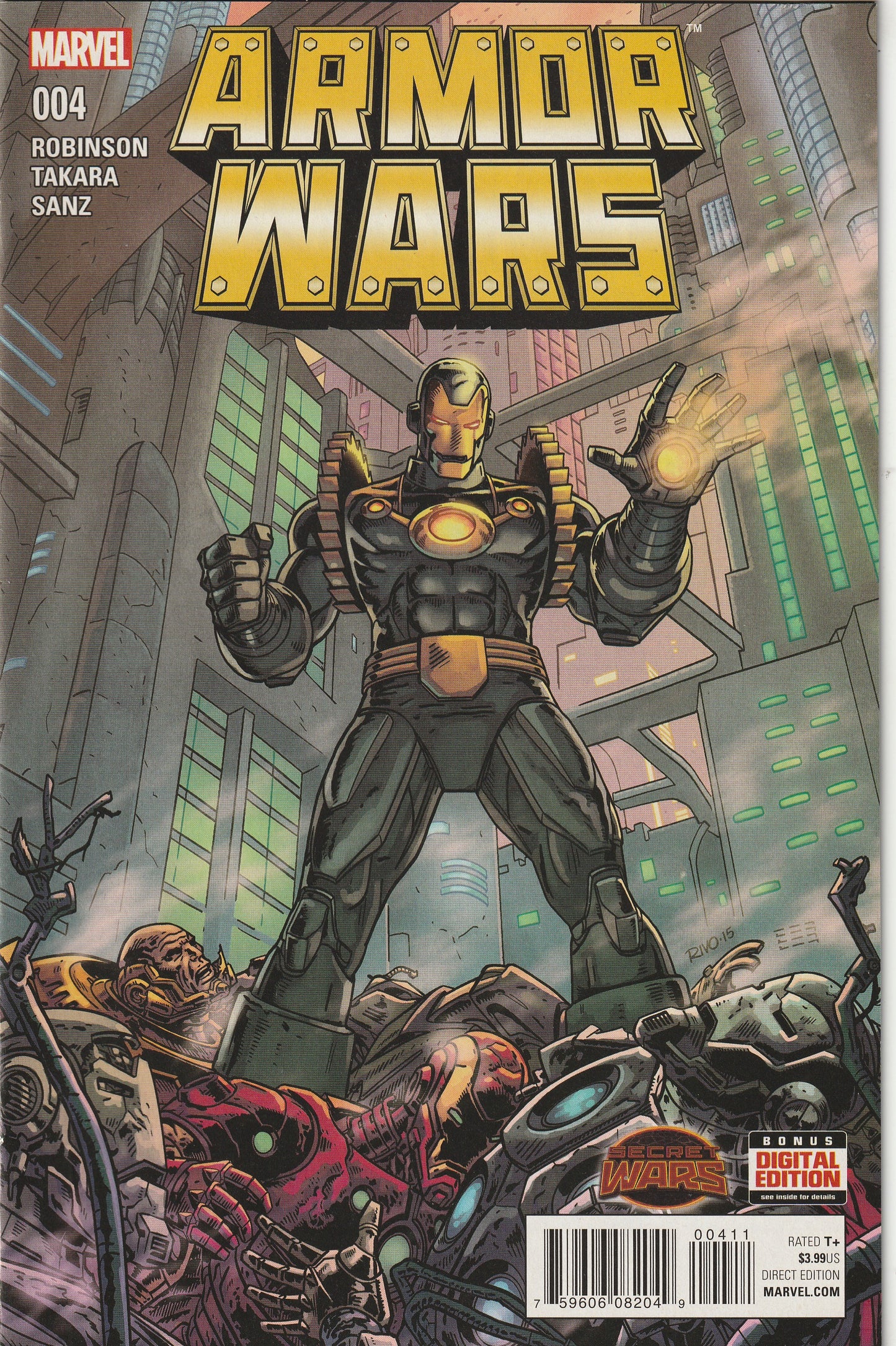 Armor Wars #4 (2015) - Secret Wars tie-in