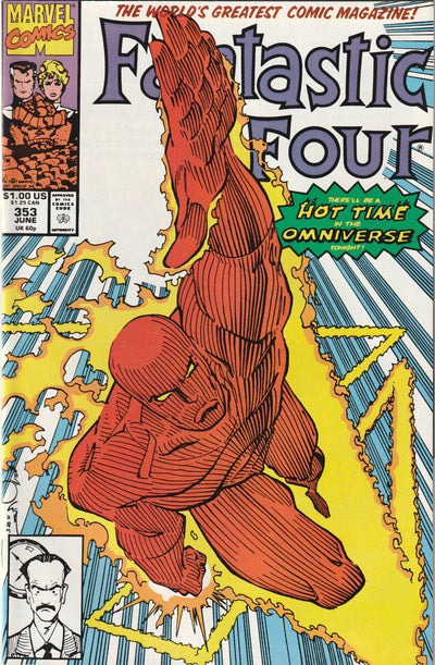 Fantastic Four #353 (1991) - 1st Appearance of Mr. Mobius