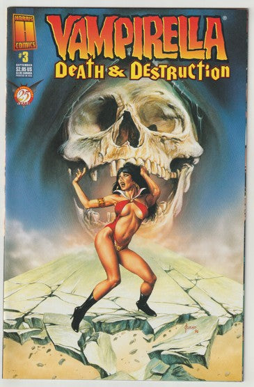Vampirella: Death & Destruction #3 (1996) - Joe Jusko Cover