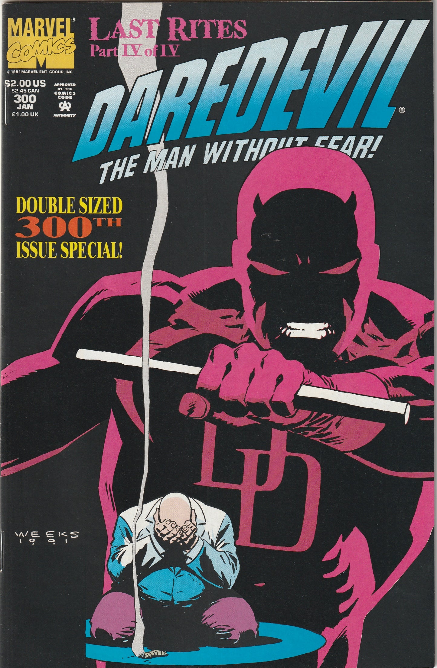 Daredevil #300 (1992) - Double sized issue