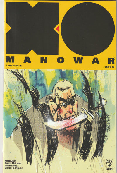 X-O Manowar #16 (2018) - Matt Kindt, Cover B by Jim Mahfood