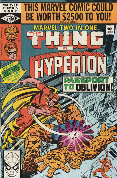 Marvel Two-in-One #67 (1980) - Hyperion