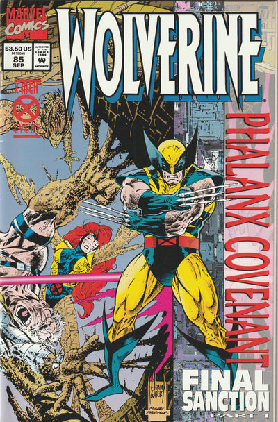 Wolverine #85 (1994) - Wraparound, Foil Enhanced Cover