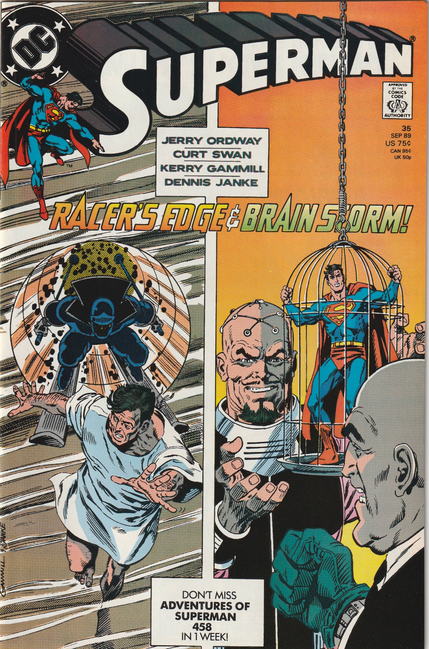 Superman #35 (Vol 2, 1989)