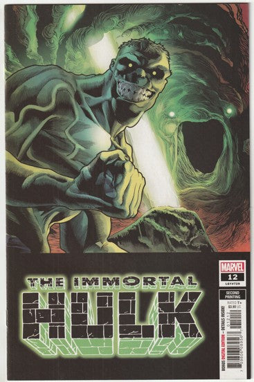 The Immortal Hulk #12, LGY #729 (2019) - James Bennett 2nd Printing Variant Cover