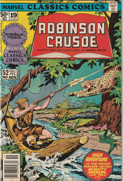 Marvel Classics Comics #19 (1977) - Robinson Crusoe