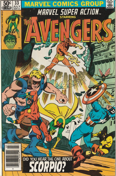 Marvel Super Action #33 (1981) Starring The Avengers