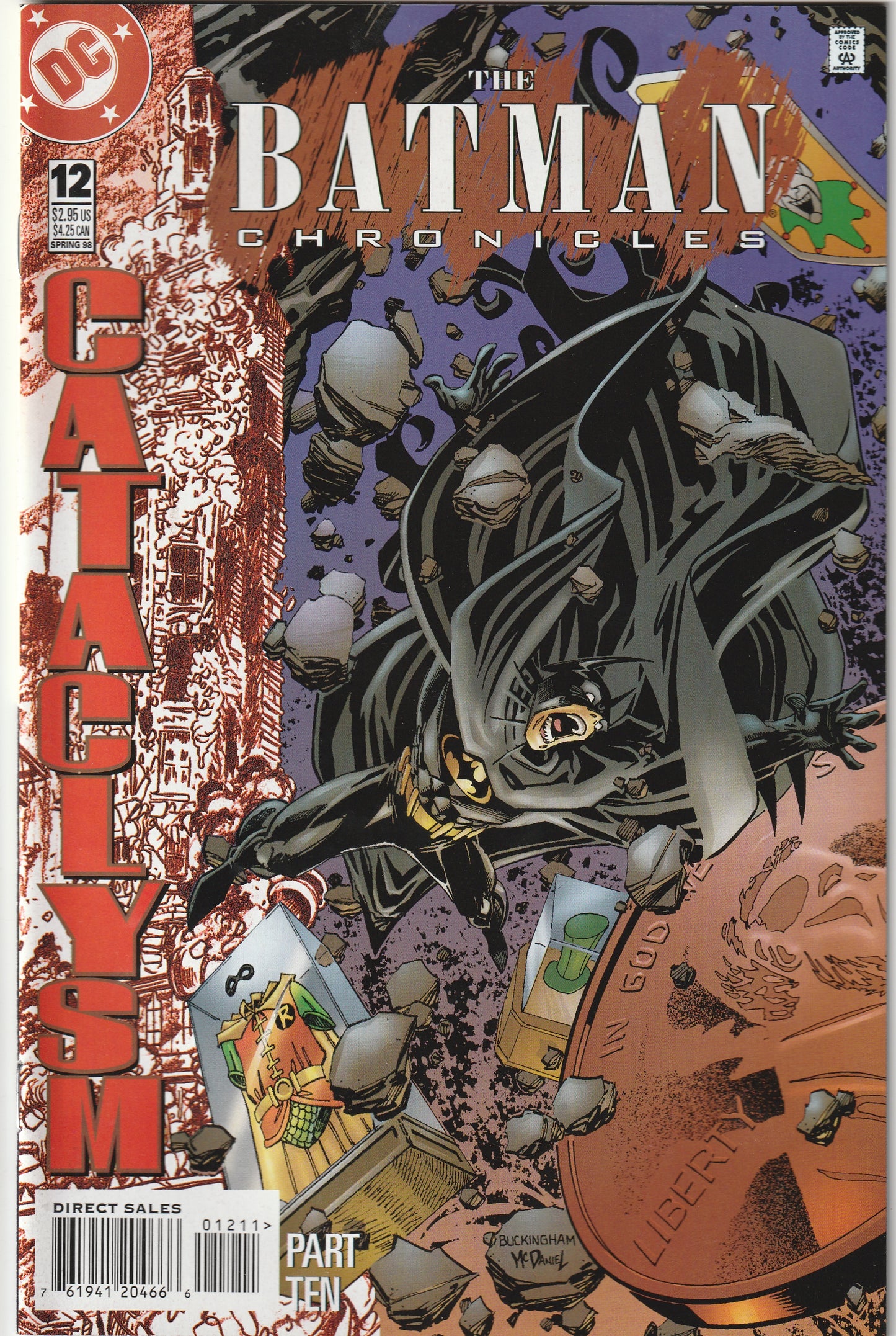 The Batman Chronicles #12 (1998) - Cataclysm Part 10