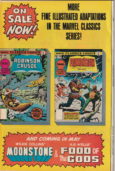 Marvel Classics Comics #19 (1977) - Robinson Crusoe