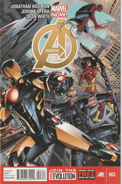 Avengers #3  (Vol 5, 2013) - Jonathan Hickman