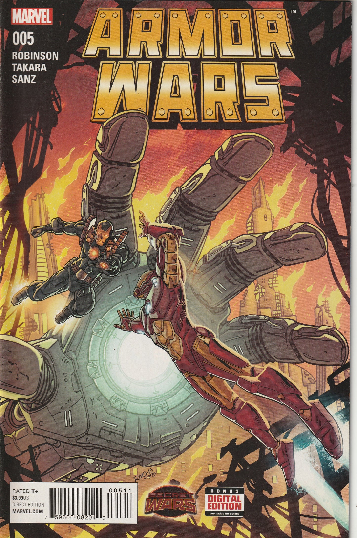 Armor Wars #5 (2015) - Secret Wars tie-in