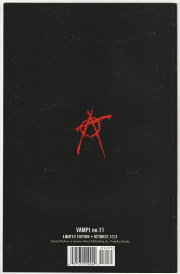 Vampi #11 (2001) - Deluxe Edition by Jason Pearson. Limited to 1,500.