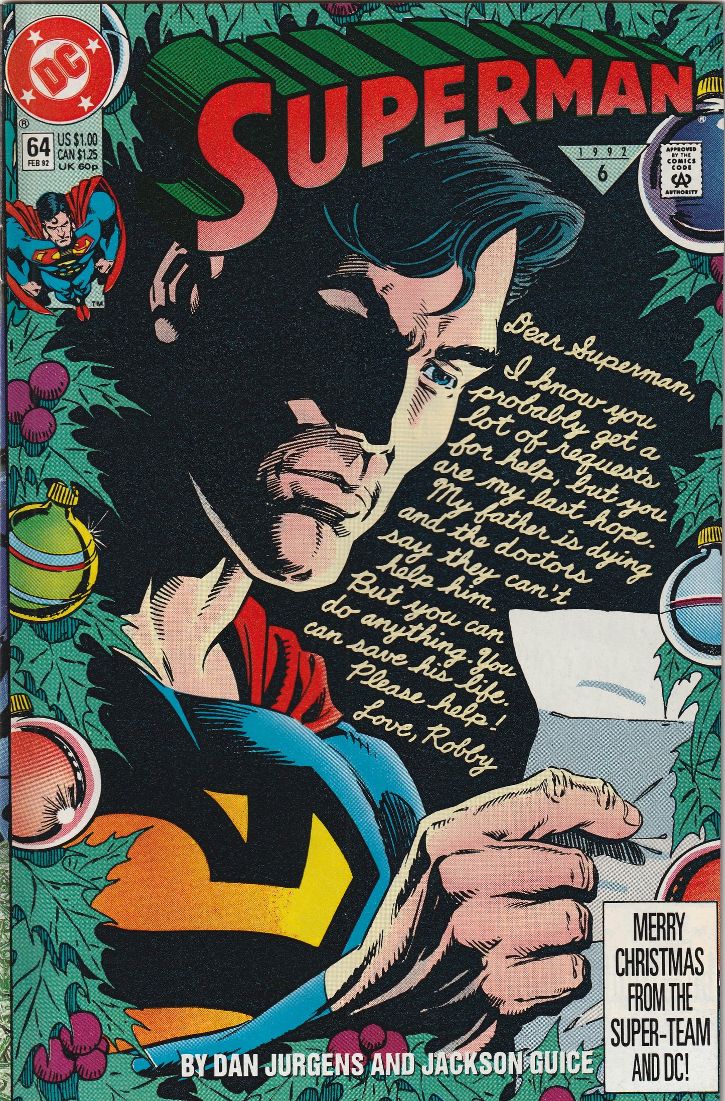 Superman #64 (Vol 2, 1992)