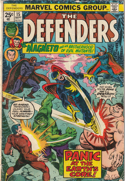 Defenders #15 (1974) - 1st Appearance of Alpha the Ultimate Mutant