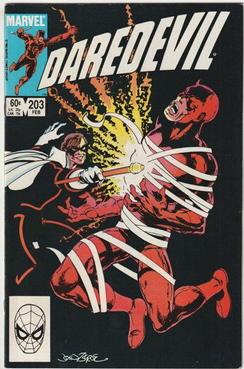 Daredevil #203 (1984) - 1st Appearance of Trump (Carlton Sanders)