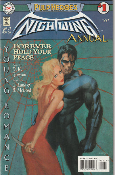 Nightwing Annual #1 (1997) - Pulp Heroes, Joe Chiodo cover
