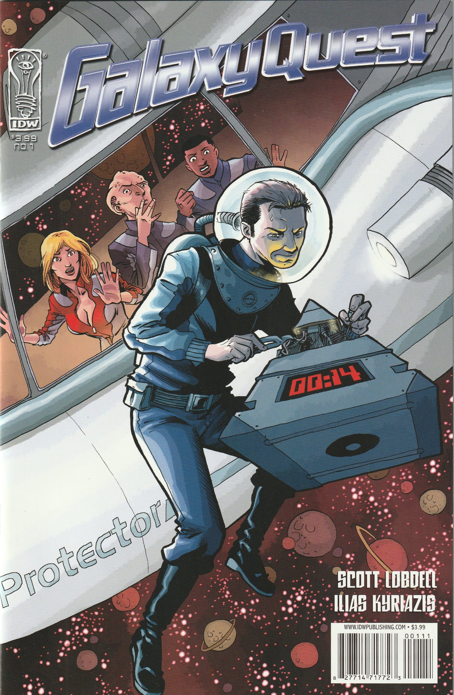 Galaxy Quest Global Warming (2008) - 5 issue mini series
