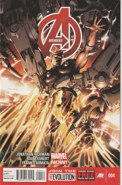 Avengers #4  (Vol 5, 2013) - Jonathan Hickman