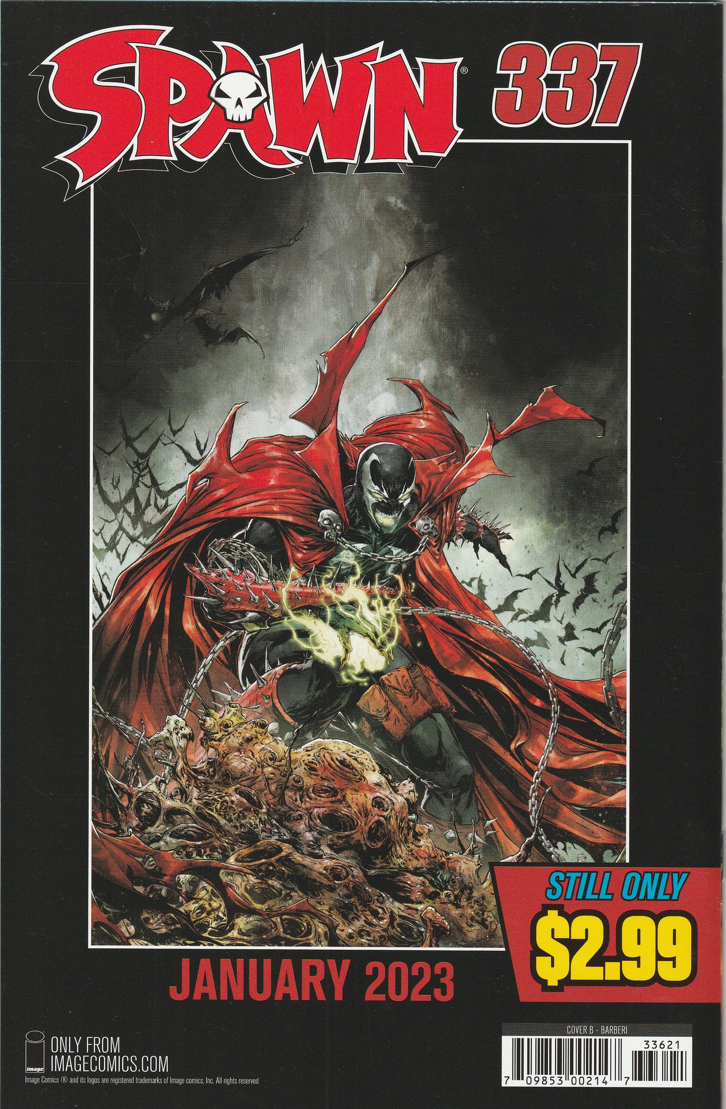 Spawn #336 (2022) - Cover B Carlo Barberi