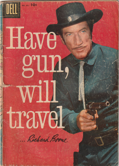 Dell Four Color #931 (1958) - Have Gun, Will Travel - Photo cover