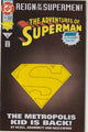 Adventures of Superman #501 (1993) - Reign of the Supermen! Deluxe Die-Cut Edition