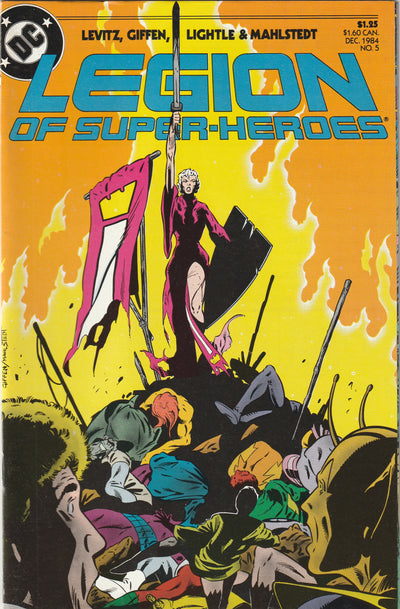 Legion of Super-Heroes #5 (1984) - Death of Nemesis Kid