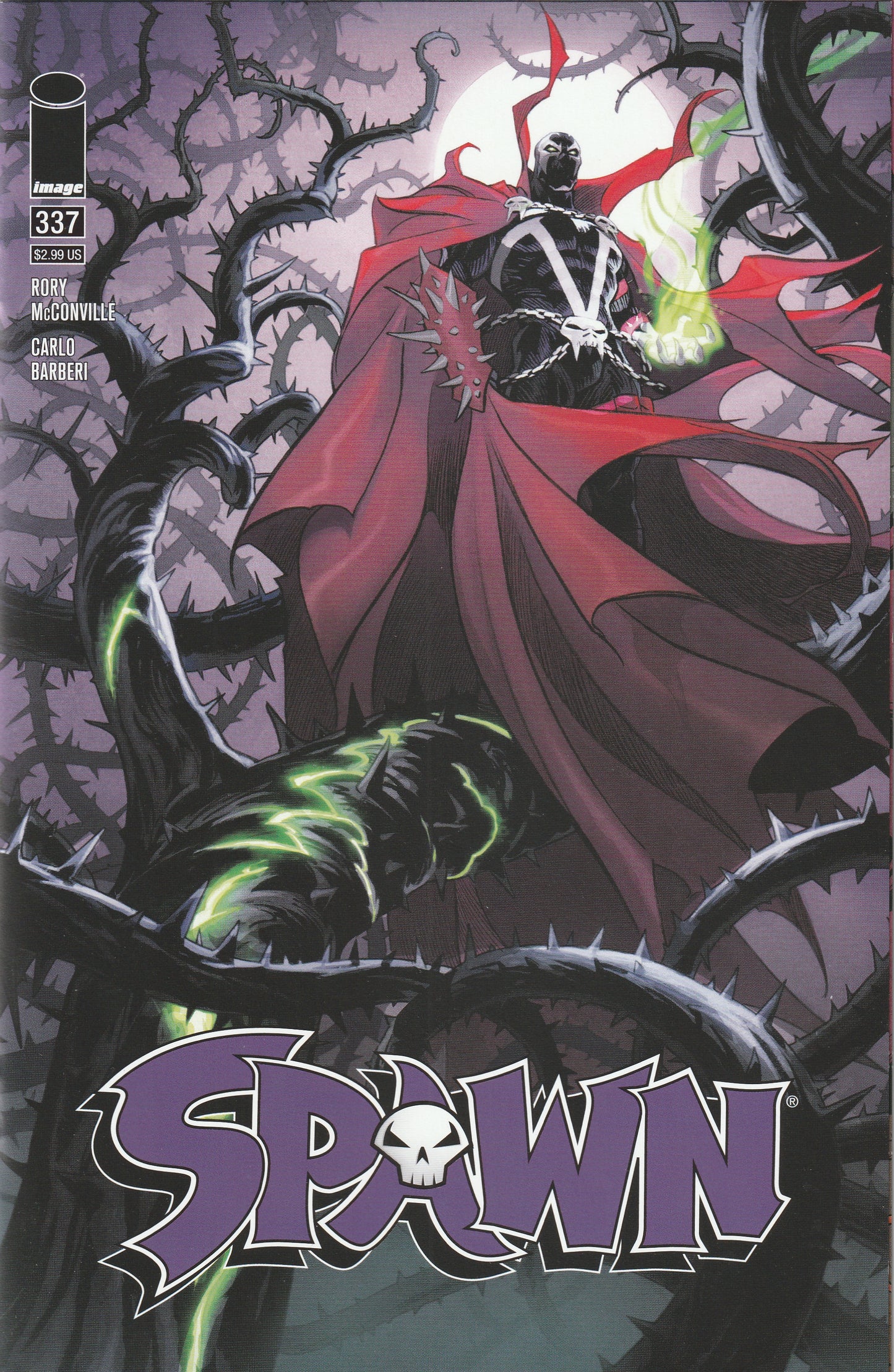 Spawn #337 (2022) - Cover B by Marcial Toledano