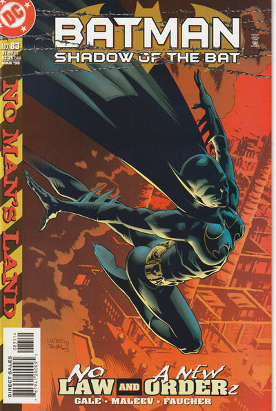 Batman: Shadow of the Bat #83 (1999) - No Man's Land - Helena Bertinelli becomes Batgirl