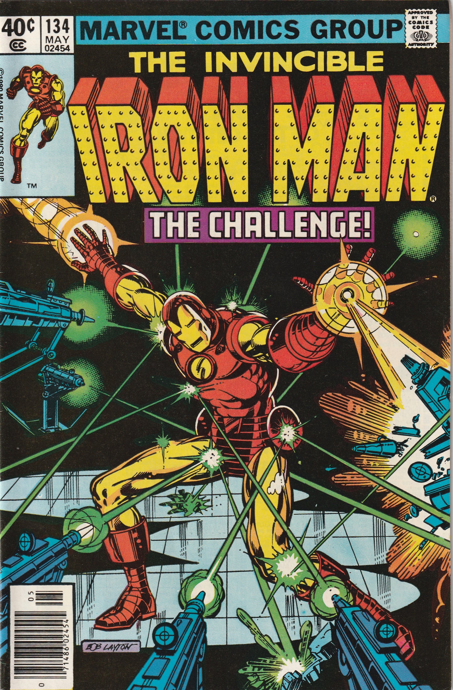 Iron Man #134 (1980) - Titanium Man Appearance, Comedian Rodney Dangerfield Cameo
