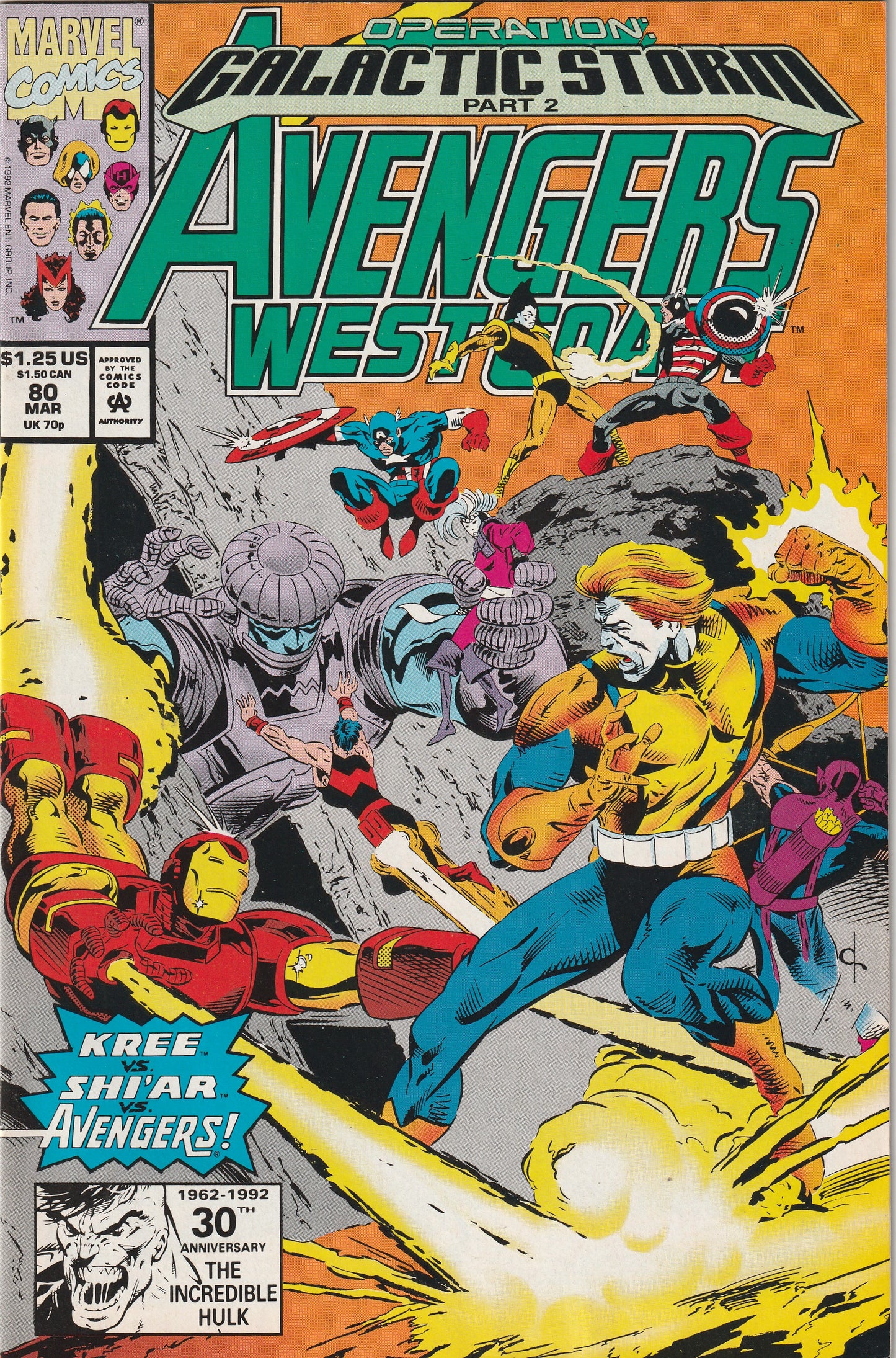 Avengers West Coast #80 (1992)