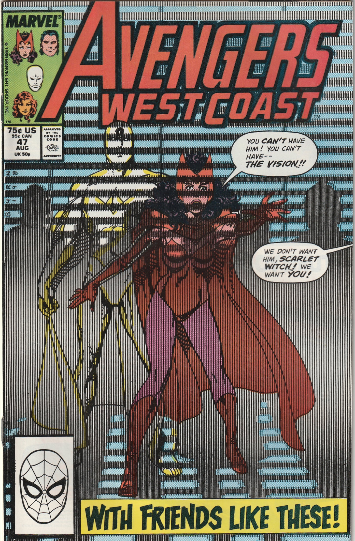 Avengers West Coast #47 (1989)