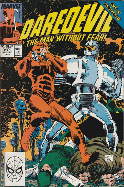 Daredevil #275 (1989) - Dr. Doom, Ultron 13 Appearance