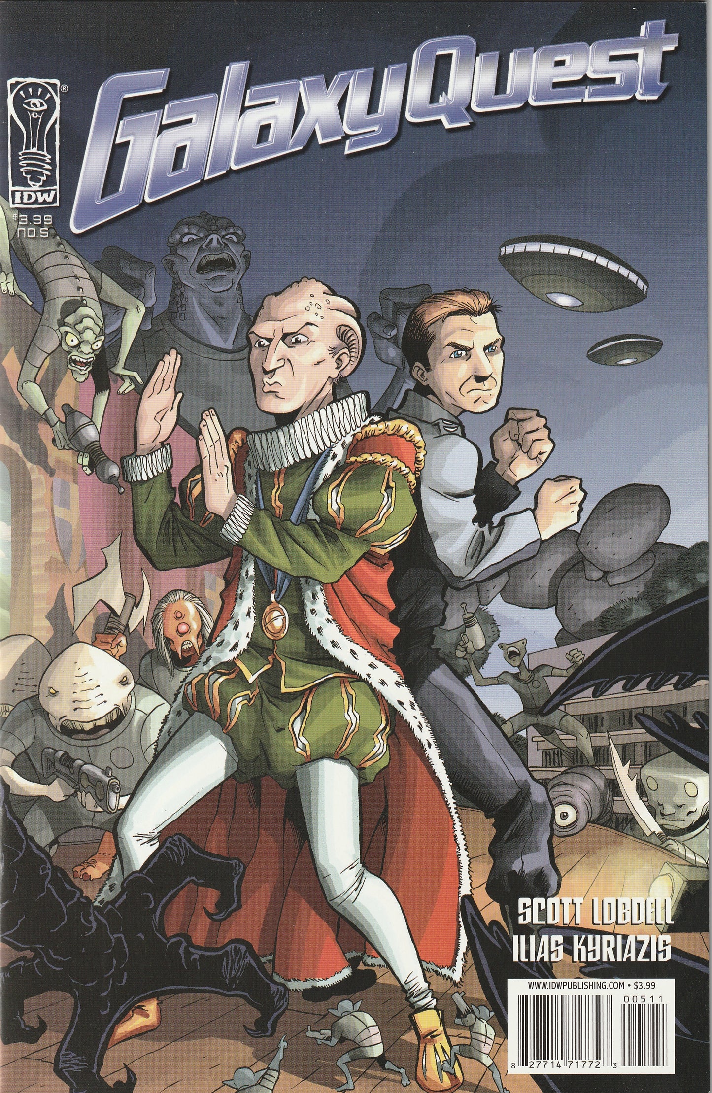 Galaxy Quest Global Warming (2008) - 5 issue mini series