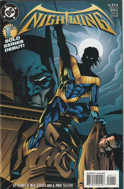 Nightwing #1 of 4 (1995) - 1st solo Nightwing series