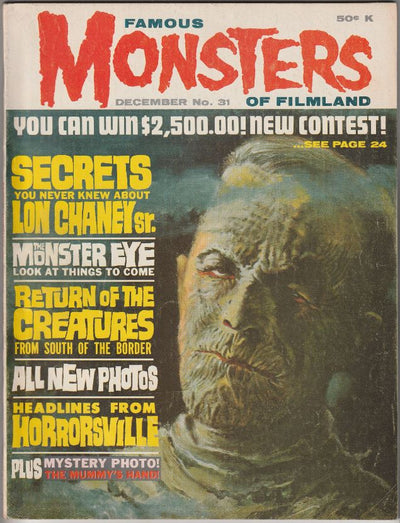 Famous Monsters of Filmland #31 (1964)