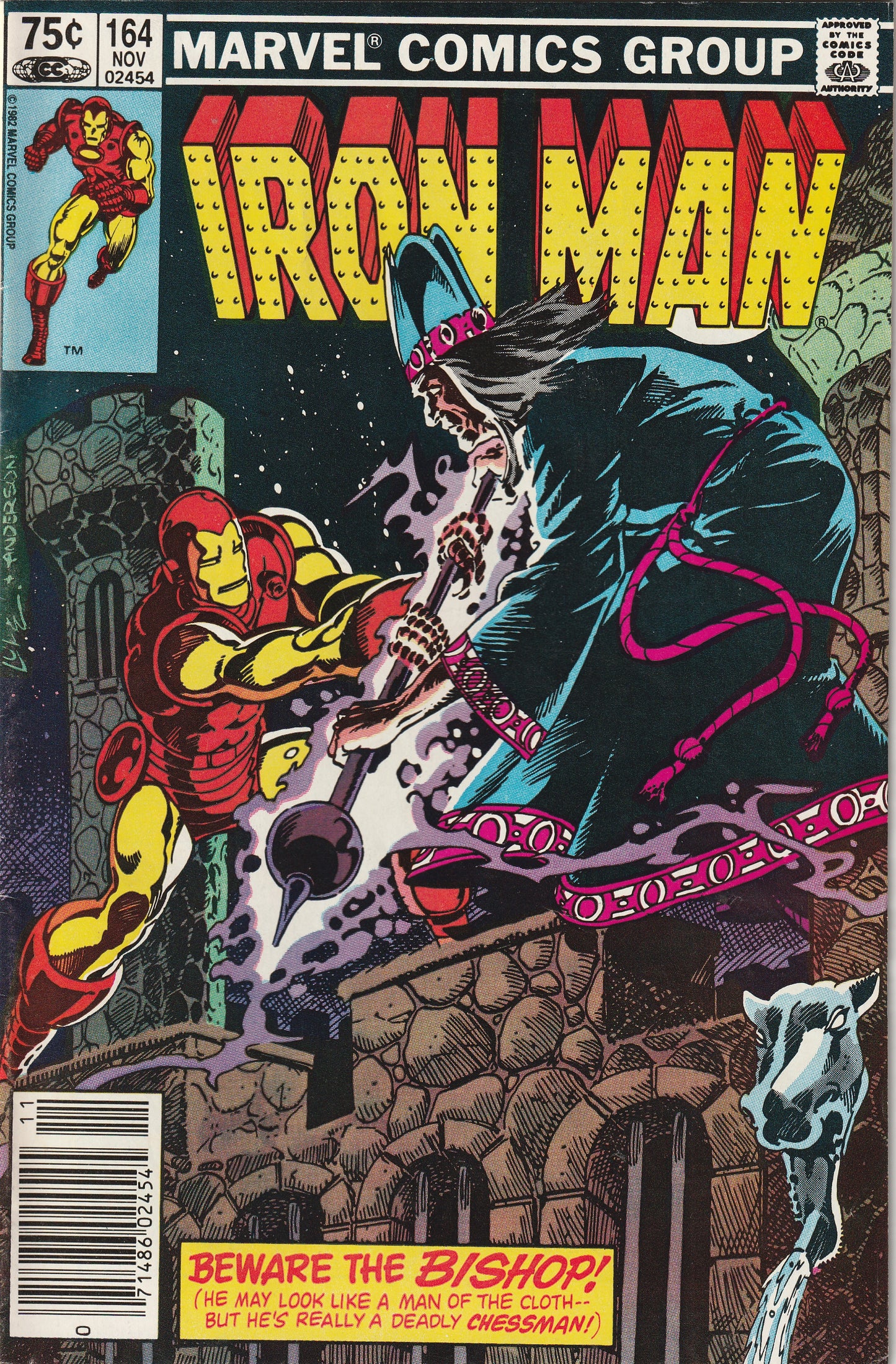 Iron Man #164 (1982) - Canadian Price Variant