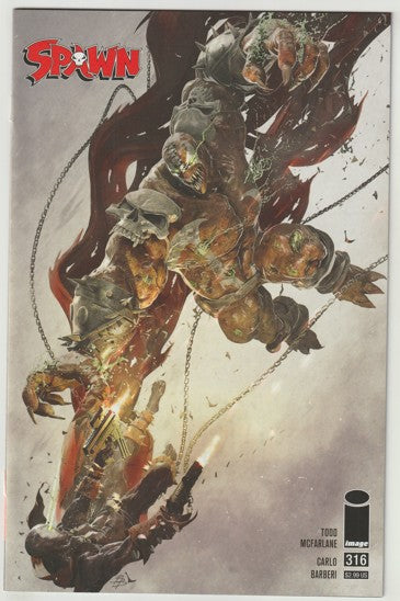 Spawn #316 (2021) - Cover C Bjorn Barends Cover