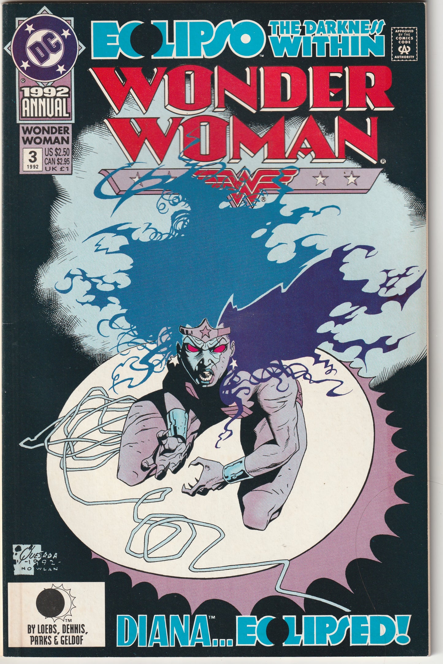 Wonder Woman Annual #3 (1992) - Part 10: Eclipso The Darkness Within