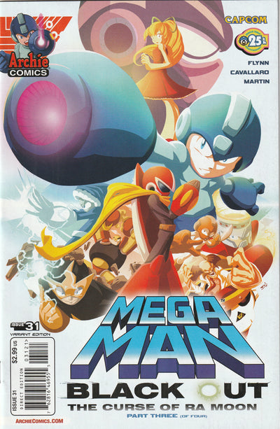 Mega Man #31 (2014) - Movie Poster Variant Cover