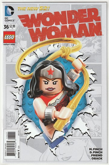 Wonder Woman #36 (2015) - New 52 - LEGO Variant