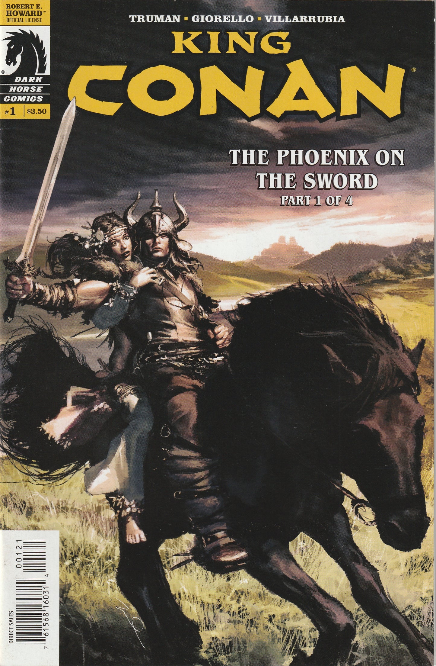 King Conan The Phoenix of the Sword #1  (2012) - 1:5 Gerald Parel Variant Cover