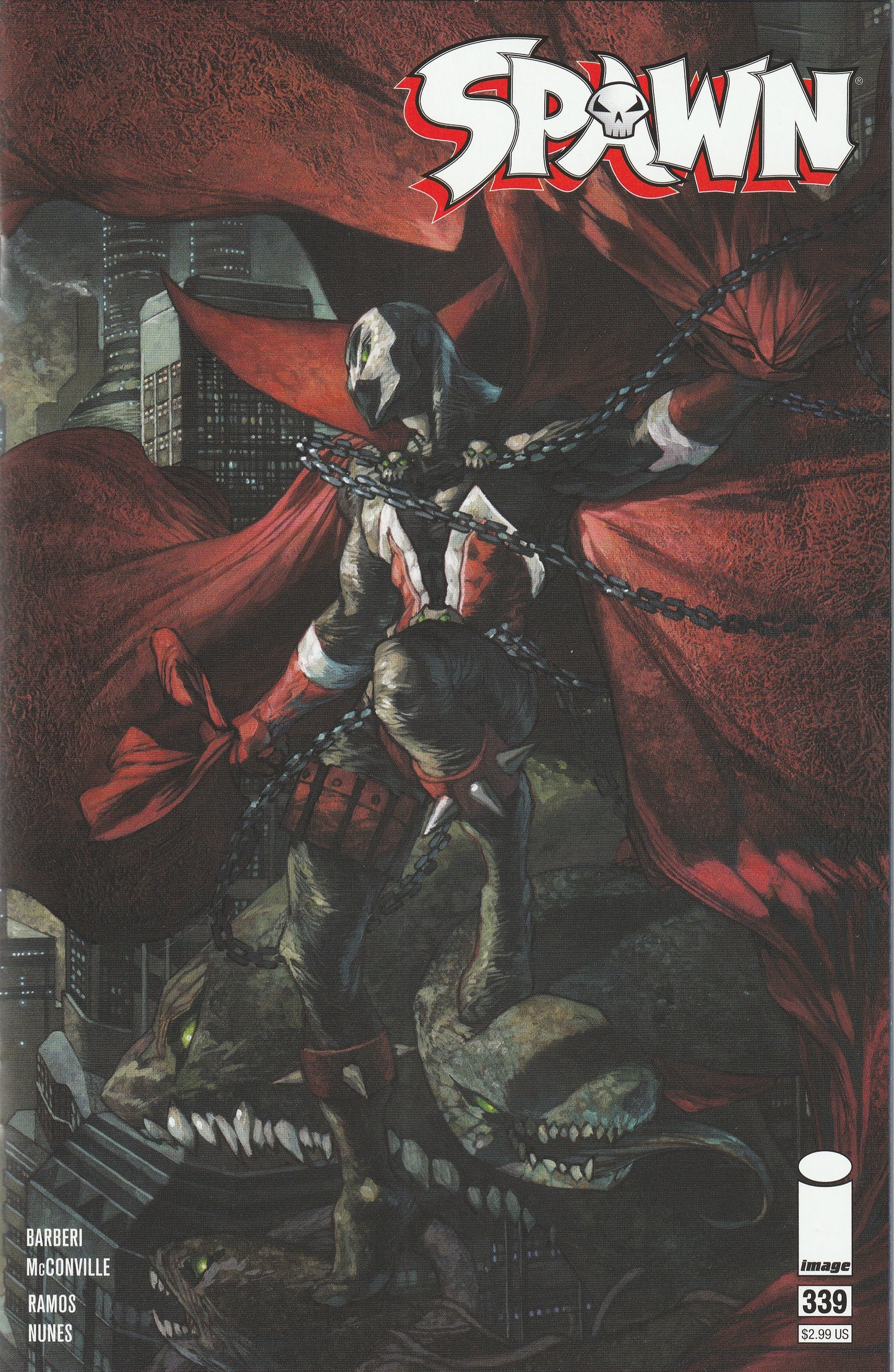 Spawn #339 (2022) - Cover A by Simone Bianchi