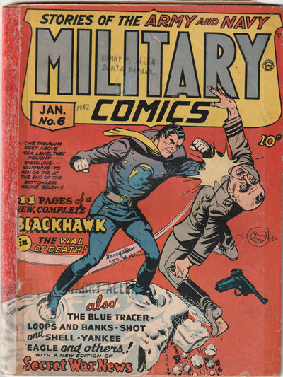 Military Comics #6 (1942)