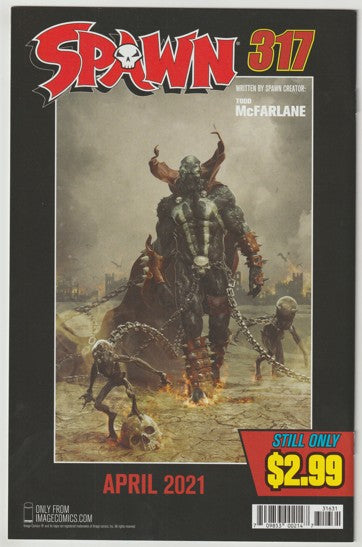 Spawn #316 (2021) - Cover C Bjorn Barends Cover