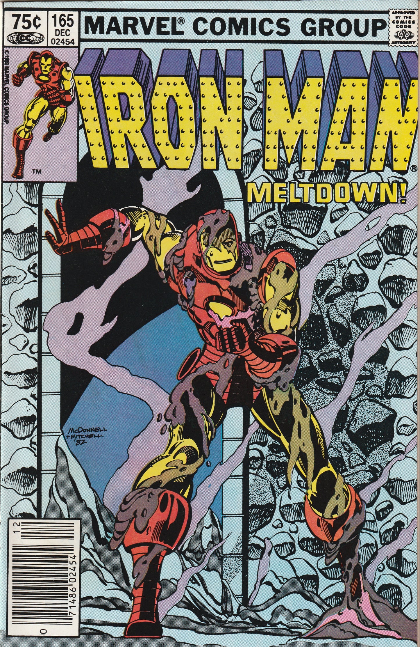 Iron Man #165 (1982) - Canadian Price Variant