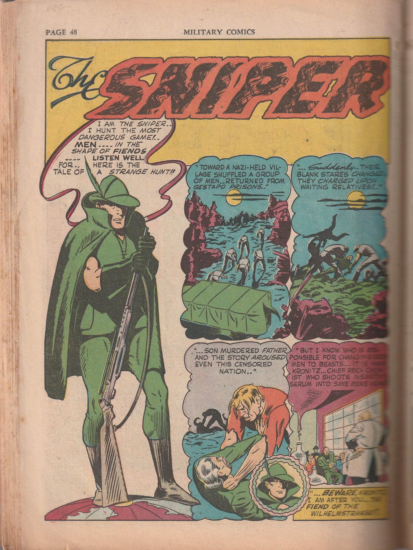 Military Comics #6 (1942)