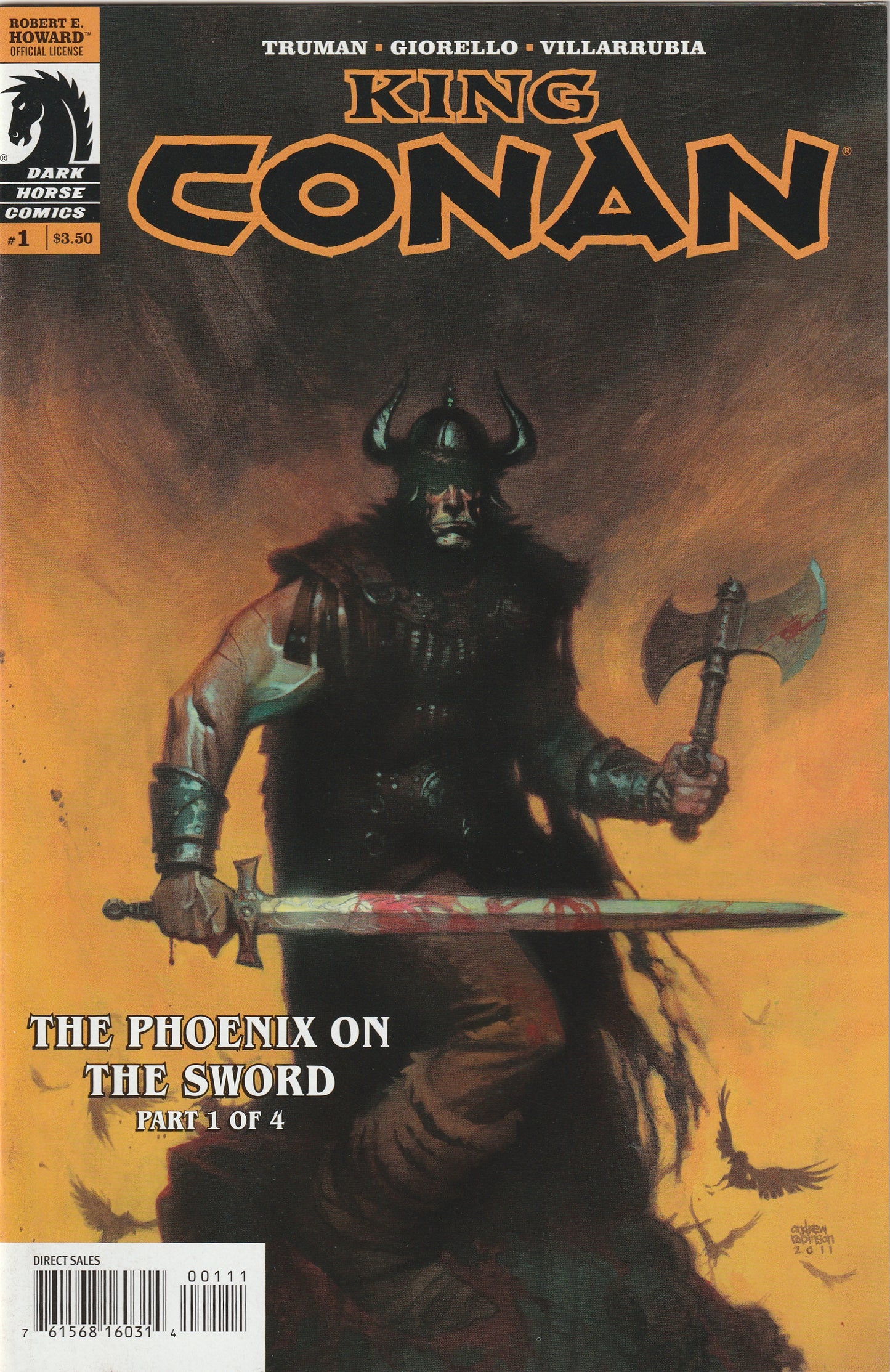 King Conan The Phoenix of the Sword #1  (2012)