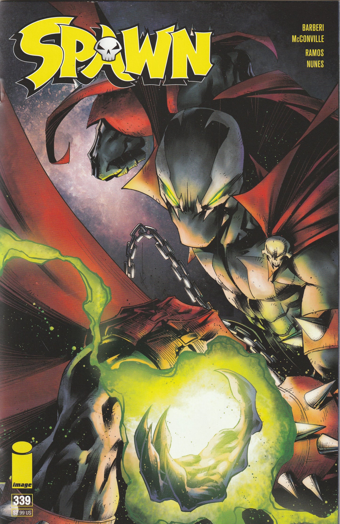 Spawn #339 (2022) - Cover B by Kevin Keane