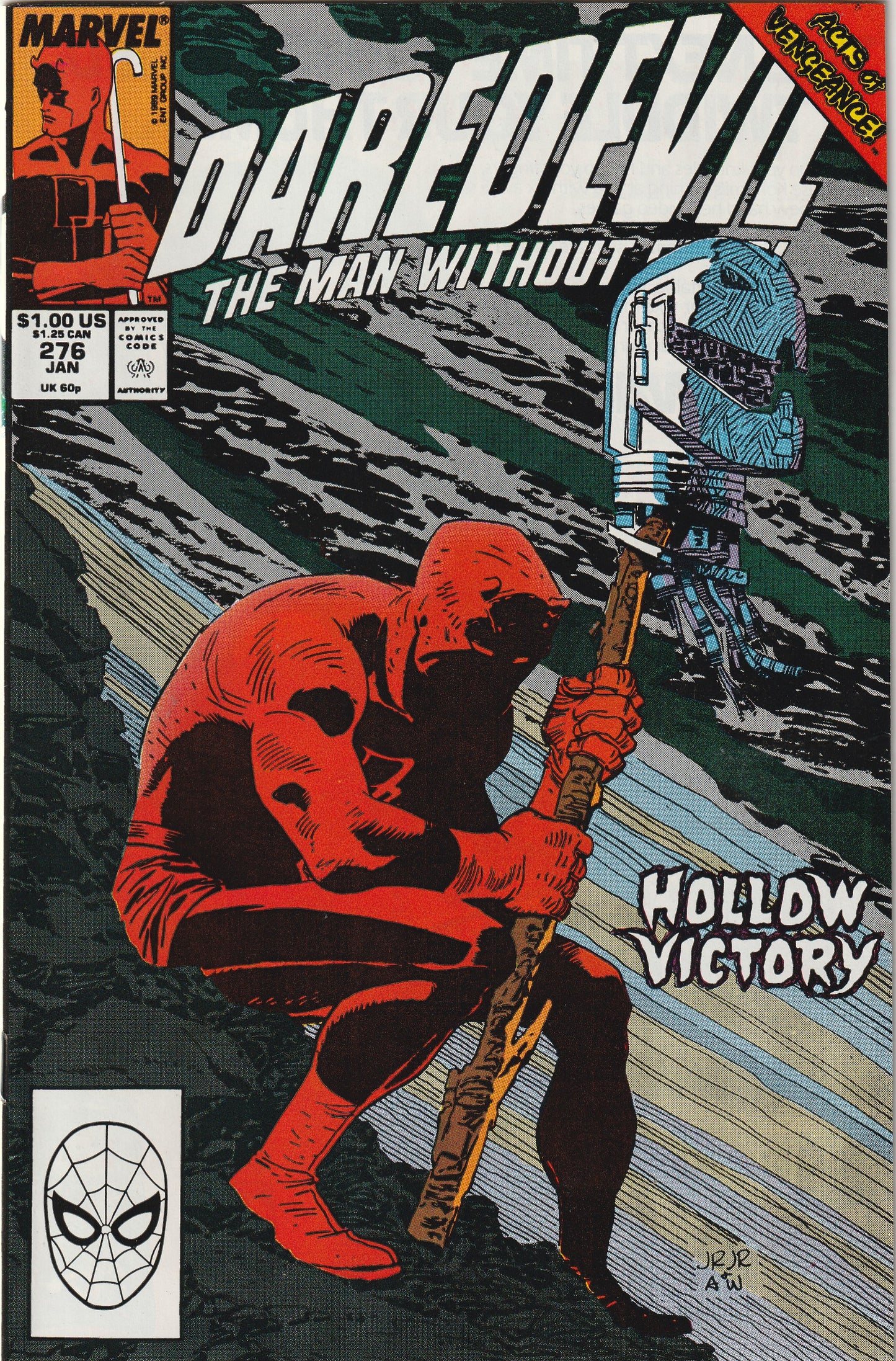 Daredevil #276 (1990) - Ultron Appearance